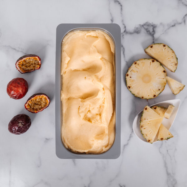 PINEAPPLE PASSION FRUIT SORBETTO (VEGAN)